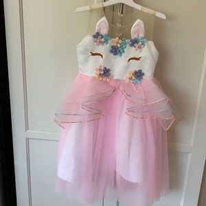 Adorable Unicorn dress up dress/costume.